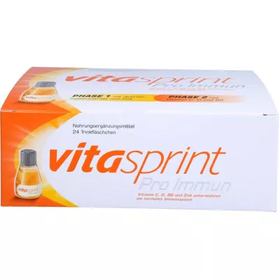 VITASPRINT Steklenice za pitje Pro Immune, 24 kosov