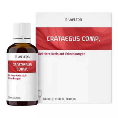 CRATAEGUS COMP.Razredčenje, 2X50 ml CRATAEGUS COMP.Razredčenje, 2X50 ml