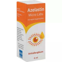 AZELASTIN Micro Labs 0,5 mg/ml kapljice za oči, 6 ml