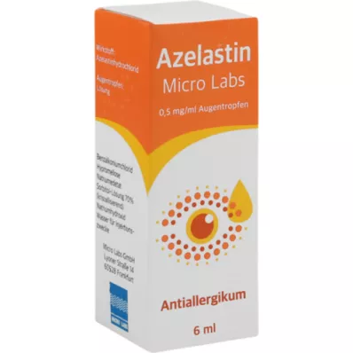 AZELASTIN Micro Labs 0,5 mg/ml kapljice za oči, 6 ml