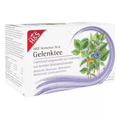 H&S Filtrirna vrečka Gelenktee, 20X2,0 g H&S Filtrirna vrečka Gelenktee, 20X2,0 g
