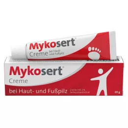 MYKOSERT Krema za kožo in atletsko stopalo, 20 g