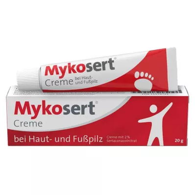 MYKOSERT Krema za kožo in atletsko stopalo, 20 g