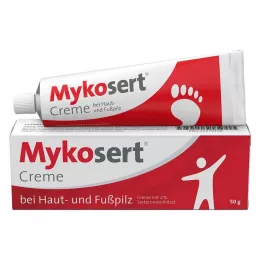 MYKOSERT Krema za kožo in atletsko stopalo, 50 g