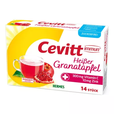 Cevitt immune pekoče granatno jabolko zrnca brez sladkorja, 14 kos Cevitt immune pekoče granatno jabolko zrnca brez sladkorja, 14 kos
