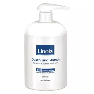 LINOLA Prhanje in umivanje z razpršilnikom, 500 ml LINOLA Prhanje in umivanje z razpršilnikom, 500 ml