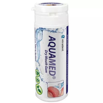 MIRADENT Aquamed žvečilni gumi za suha usta, 30 g