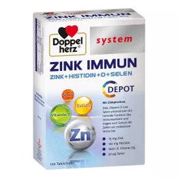 DOPPELHERZ Cink imunski sistem Depot tablete, 100 kapsul