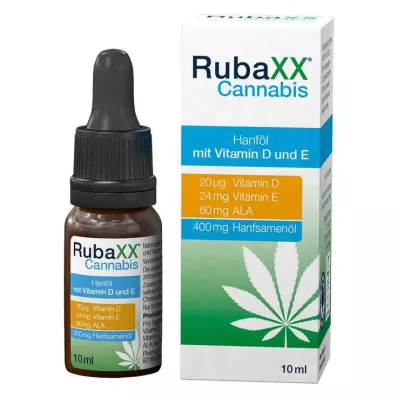 RUBAXX Kapljice konoplje za oralno uporabo, 10 ml