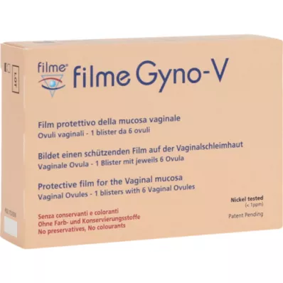 FILME Gyno-V vaginalni oval, 6 kosov