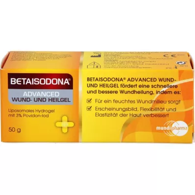 BETAISODONA Napredni gel za rane in celjenje, 50 g