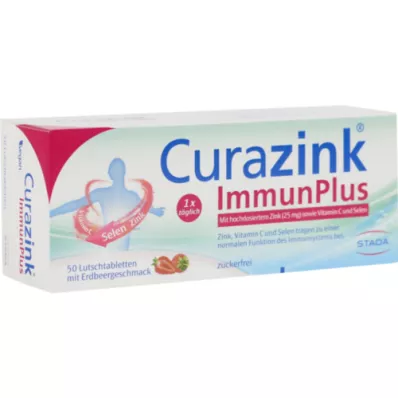 CURAZINK Pastilke ImmunPlus, 50 kosov