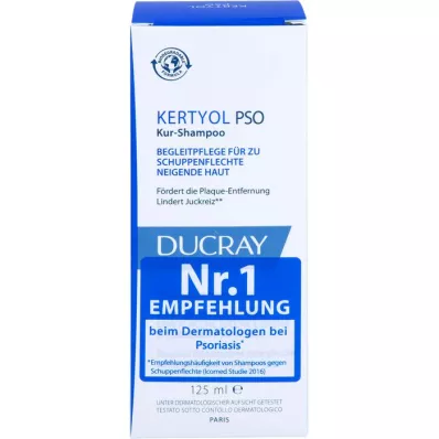 DUCRAY KERTYOL PSO Šampon za zdravljenje, 125 ml