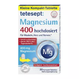 TETESEPT Magnezij 400 tablet z visokim odmerkom, 30 kosov