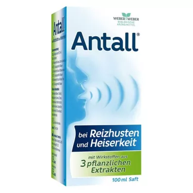 ANTALL za suh kašelj in hripavost sok, 100 ml