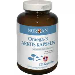 NORSAN Omega-3 Arctic Capsules, 120 kapsul