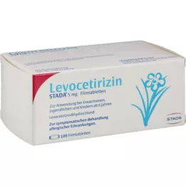LEVOCETIRIZIN STADA 5 mg filmsko obložene tablete, 100 kosov