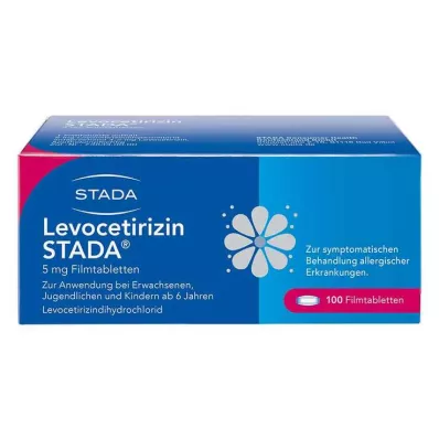 Levocetirizin STADA 5 mg filmsko obložene tablete, 100 kos Levocetirizin STADA 5 mg filmsko obložene tablete, 100 kos