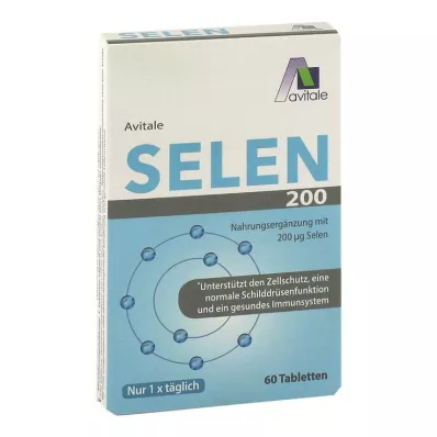 SELEN 200 µg tablete, 60 kosov SELEN 200 µg tablete, 60 kosov