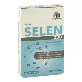 SELEN 200 µg tablete, 120 kosov