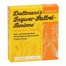 DALLMANNS Ingverjev žajbljev bonbon, 37 g
