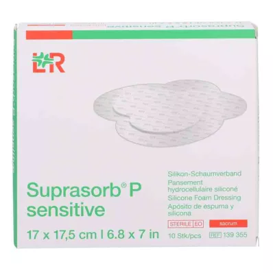 Suprasorb P sensitive PU-penasto krem bor.17x17,5, 10 kos Suprasorb P sensitive PU-penasto krem bor.17x17,5, 10 kos