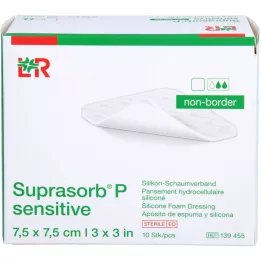 SUPRASORB P sensitive PU-Pena v.non-bor.7,5x7,5, 10 kosov