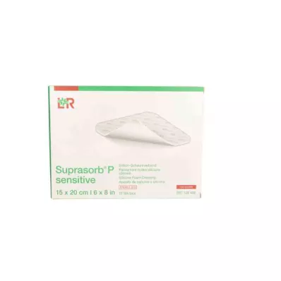 SUPRASORB P občutljivo PU-Pena v.non-bor.15x20cm, 10 kosov