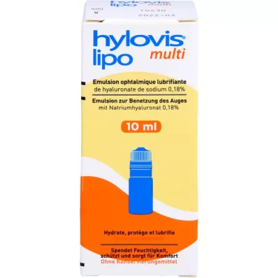 HYLOVIS lipo multi kapljice za oči, 10 ml