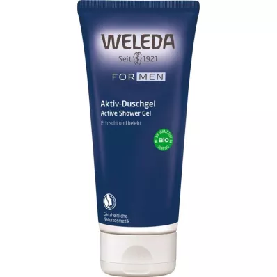 WELEDA za moške Aktivni gel za prhanje, 200 ml