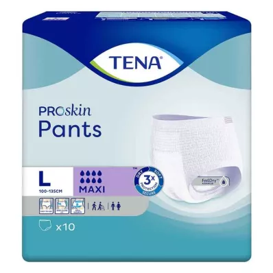 TENA Hlače Maxi L za inkontinenco, 10 kosov TENA Hlače Maxi L za inkontinenco, 10 kosov