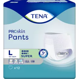 TENA PANTS Super L hlače za enkratno uporabo, 12 kosov