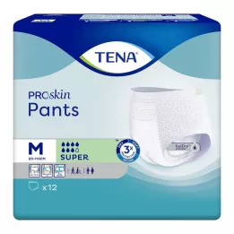 TENA PANTS hlače za enkratno uporabo super M, 12 kosov