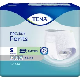TENA PANTS Super S hlače za enkratno uporabo, 12 kosov