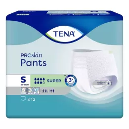 TENA PANTS Super S hlače za enkratno uporabo, 12 kosov