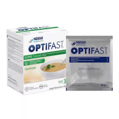 Jušna zelenjava v prahu Optifast, 8X55 g Jušna zelenjava v prahu Optifast, 8X55 g