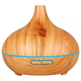 AROMA DIFFUSER Lesena zasnova z LED diodo, 1 kos