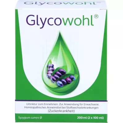 GLYCOWOHL Peroralne kapljice, 2X100 ml