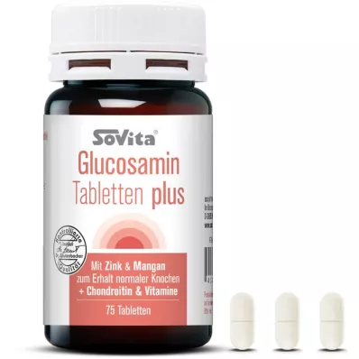 SOVITA Glukozamin tablete plus, 75 kosov