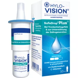 HYLO-VISION Kapljice za oči SafeDrop Plus, 10 ml