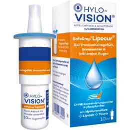 HYLO-VISION Kapljice za oči SafeDrop Lipocur, 10 ml