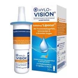 HYLO-VISION Kapljice za oči SafeDrop Lipocur, 10 ml