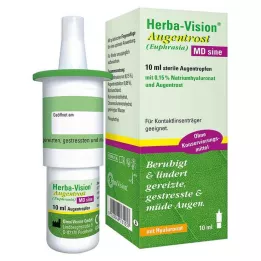 HERBA-VISION Eyebright MD sine kapljice za oči, 10 ml