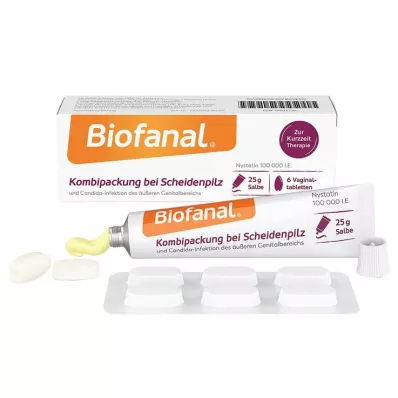 Biofanal® kombinirano pakiranje za vaginalni soor, 1 kos Biofanal® kombinirano pakiranje za vaginalni soor, 1 kos