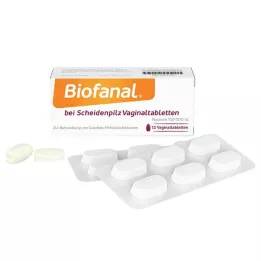 Biofanal® za vaginalni soor vaginalne tablete, 12 kom