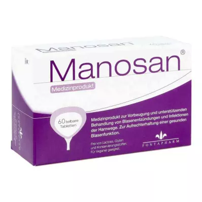 MANOSAN Tablete, 60 kosov MANOSAN Tablete, 60 kosov