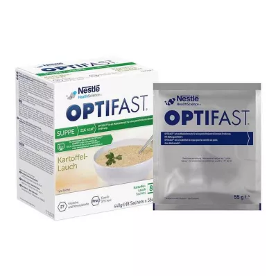 Optifast domača juha krompir-por v prahu, 8x55 g Optifast domača juha krompir-por v prahu, 8x55 g