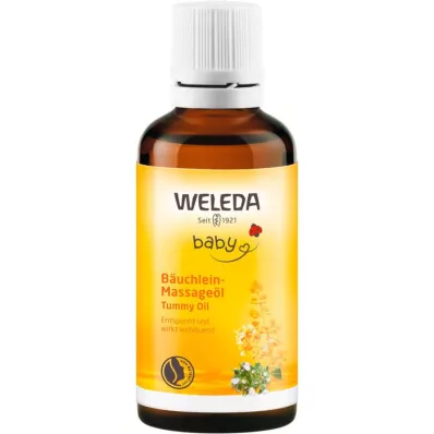 WELEDA Olje za masažo dojenčkovega trebuščka, 50 ml