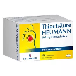 THIOCTSÄURE HEUMANN 600 mg filmsko obložene tablete, 100 kosov