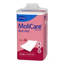 MOLICARE Podloga za posteljo Premium 7 kapljic 60x90 cm, 25 kosov